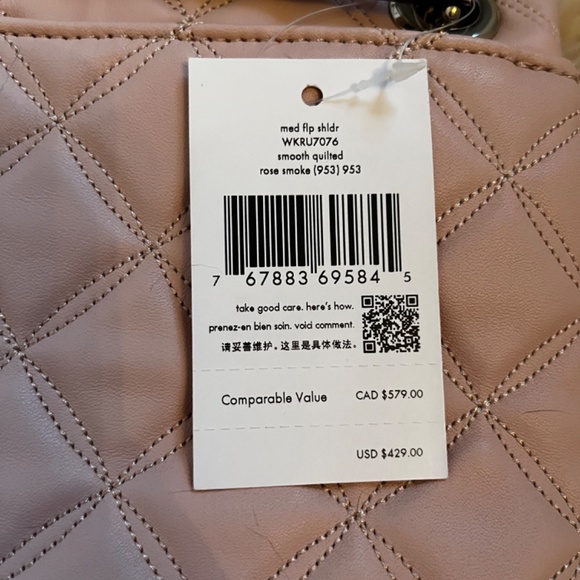 BNWT Kate Spade Medium Flap Shoulder Bag - Picture 11 of 11